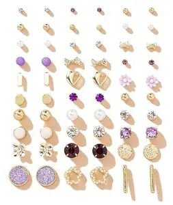 Vembley Trendy stud earring combo for women/girls