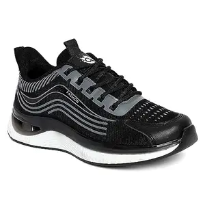 OZZOH Black Sports Shoes for Men | Shoes for Men Running Walking Shoes for Mens Sports
