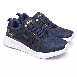 LANCER Mens ACTIVE-100 Blue Running Shoe - 9 UK (ACTIVE-100NBL-MSTD-9)