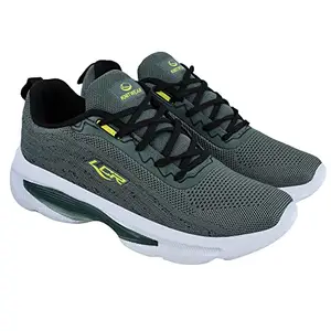 LANCER ROCKY-3MHD-YLW Men's Olive/Yellow Sports & Outdoor Running Shoes
