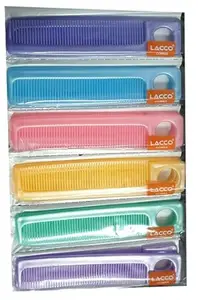 SBWC Multicolor pocket Hair Combs For Boys & Mens Pack of 12 Multicolour