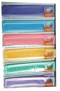 SBWC Multicolor pocket Hair Combs For Boys & Mens Pack of 6