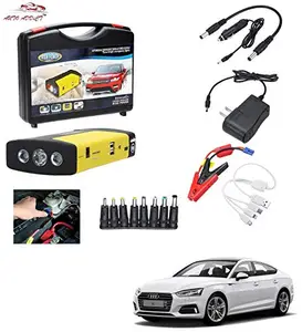 AUTOADDICT Auto Addict Car Jump Starter Kit Portable Multi-Function 50800MAH Car Jumper Booster,Mobile Phone,Laptop Charger with Hammer and seat Belt Cutter for A5