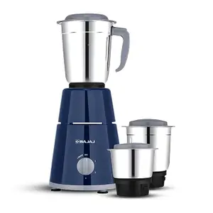 Bajaj GX 1 Mixer Grinder,500W Titan Motor,3 Jars,2 in 1 Function Blade
