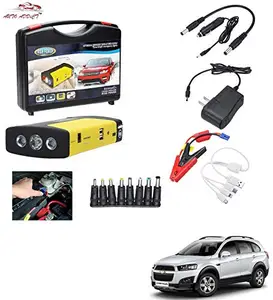 AUTOADDICT Auto Addict Car Jump Starter Kit Portable Multi-Function 50800MAH Car Jumper Booster,Mobile Phone,Laptop Charger with Hammer and seat Belt Cutter for Chevrolet Captiva