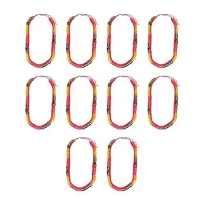 MKRM Chitti Gajula Mala, 108 Miniature Bangles Mala for Varalakshmi Pooja, Traditional Kangan Mala, Pack of 10