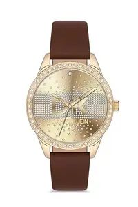 Daniel Klein Analogue Gold Dial Men's Watch-DK.1.12696-3