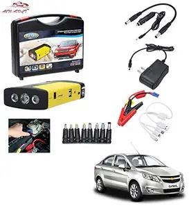 AUTOADDICT Auto Addict Car Jump Starter Kit Portable Multi-Function 50800MAH Car Jumper Booster,Mobile Phone,Laptop Charger with Hammer and seat Belt Cutter for Chevrolet Sail