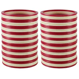 MAYA FASHION Multi Plain Acrylic Bangle With Very Extra Large Size Elegant Extra Large Size Bangle | Perfect Fit for Plus Size banglesTrendy and Comfortable Fit for woman and girls | (Sku-ban1744)