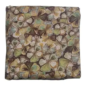 GA Fashion Women's Unstitched Multi Color Print All Over Running Fabric Width-44 inch,Length- 5 Meter.Kurti,Shirt,Gown,Palazo,Dress Material,Tunics,Top,Maxi,Nighty.Fast Color,Free_Size(Rust Color)