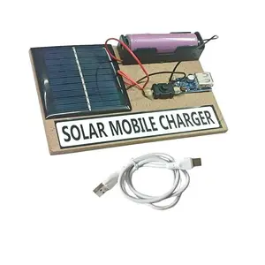 ERH India Science Project Solar Panel Smartphone Battery Charger Working Model – STEM Educational Kit for Students and School Kids