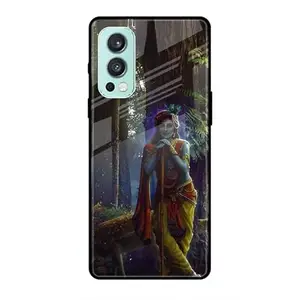 Techplanet -Mobile Cover Compatible with ONEPLUS NORD 2 GOD Premium Glass Mobile Cover (SCP-266-gloneplusnord2-139) Multicolor