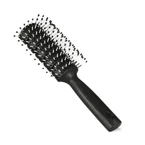 Nfilla Hair Brush Set for Women & Men - Detangling, Anti-Breakage, Time Saving, Hair Growth Promotion - Black