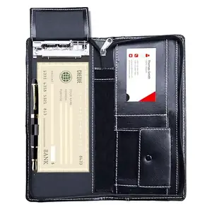 WONDER HUB Cheque Book Holders Expandable Holder for Cards Designer Multiple Document Card Money Pocket,