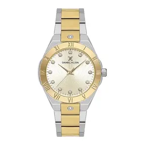 Daniel Klein Silver Dial Premium Women Analogue Watch - DK.1.13585-4