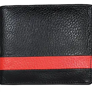 Vbees London Black Biofold Leather Elegant Stylish Men's Wallet