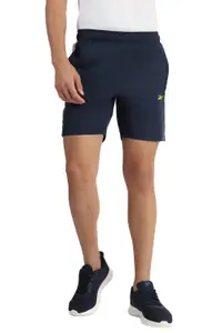 Visit the Reebok Store Reebok Men’s Ease Stretch Poly Shorts, Lightweight Flexible Athletic Shorts for Gym Training and Casual Wear