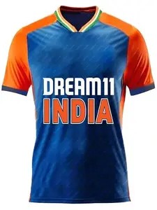 New Blue Jersey Original Sports Jersey 2024-2025 (Kid's, Boy's & Mens) L1048 8049 Virat 18(30, VRT_WT20)