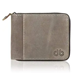 Designer Bugs Unisex Genuine RFID Leather Wallet Khaki