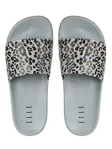 Elle Women's Slipper, Grey, 3