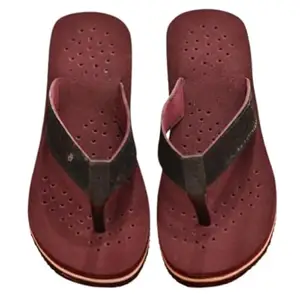 Arabian Footwear Women?s Flip-Flops ? Soft-Cushioned, Lightweight & Fashion-Forward Wine 5
