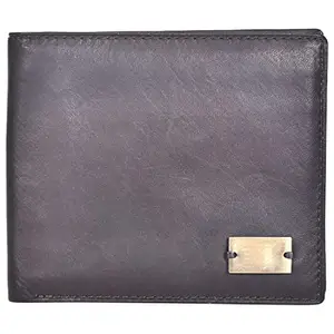 Leatherman Fashion LMN Genuine Men Trendy, Casual Brown Leather Wallet 03MPC01