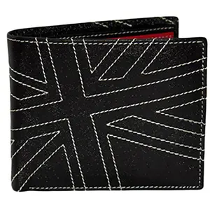 K London Stylish Card Coin Pocket Real Leather Mens Wallet - 652_White