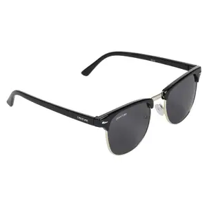 Brand: Creature CREATURE Uv Protected Black Frame Unisex Round Sunglasses(Sun-069)