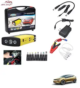 AUTOADDICT Auto Addict Car Jump Starter Kit Portable Multi-Function 50800MAH Car Jumper Booster,Mobile Phone,Laptop Charger with Hammer and seat Belt Cutter for Tata 45X