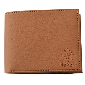Rabela Men's Brown Leather Wallet RW-1010