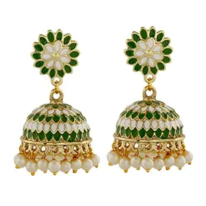 Estele Fancy & Traditional Meenakari Jhumki Earrings Collections for Girls & Women's