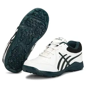 PRO KVH SpikeMaster Cricket Shoe The Ultimate Cricket Shoe for The Modern Player You're Batting, Bowling, or Fielding Bottle Green
