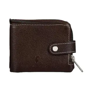 PZMO VENARDO Genuine Brown Leather Wallets for Men