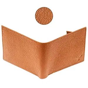 Falconry : Certified Grade A Genuine Leather Wallet ;Model Polo ;Color Tan Brown ; Card Slots 5 with 4 ID Slots. and 1 Zip Coin Slot and 2 Note Compartment.