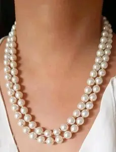New Pearl Double Layer Necklace