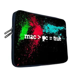 TheSkinMantra Mac pc time Chain Laptop Sleeve Bag Compatible for Screen Size 11.1 inches Laptop/All Ipad Models Including 12.9