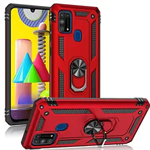 Wellpoint Mobile Back Case Cover for Samsung Galaxy M31 Prime | Samsung Galaxy M31 | Samsung Galaxy F41 (Dia Red)