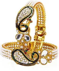 JDX Gold Plated Bangles Set for Women and Girls