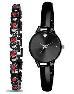 STARWATCH Attractive Watch and Bracelet Combo for Girls(SR-932) AT-932