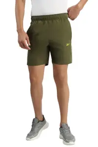 Visit the Reebok Store Reebok Men’s Ease Stretch Poly Shorts, Lightweight Flexible Athletic Shorts for Gym Training and Casual Wear