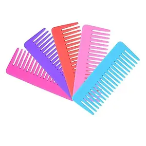 GITGRNTH Shampoo Comb For Women Wide Teeth Hair Detangling Comb For Curly Hair Wet Dry Hair, No Handle Detangler Styling Shampoo Comb For Women Men Kids (Pack Of 3)