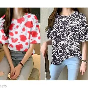 Trendy Women’s T-Shirt – Soft, Stylish, and Comfortable Tee for Everyday Fashion and Casual Wear Design No SH-P3270-XL