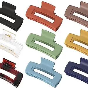 Styling fashion Pack 1 Large Hair Claw Clips for Women Thick Thin Hair, Big Jaw Clips for Hair Styling Accessories.