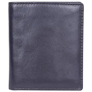 Leatherman Fashion LMN Genuine Leather Unisex Brown Wallet (6 Card Slots)