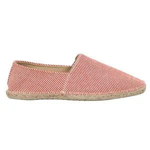 UNIKICKS Men's Espadrille Canvas Casual Shoes - Pink | Shoes for Men and Boys | Casual Shoe | (Size:9)