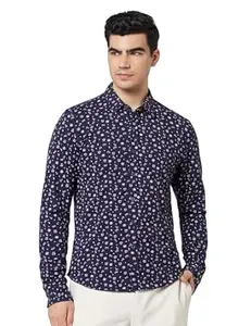 Pepe Jeans Men's Casual Shirt | Trendy Printed Shirt for Men| Regular Fit | Full Sleeve | Available in Plus Size