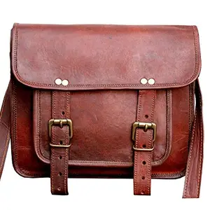 Znt Bags No.031 15 inch Genuine Leather Laptop Office Messenger Bag for Men&Women.
