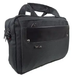 TLC Unisex Polyester Equinox Small Laptop 12.1" Executive Office Bag Black