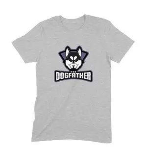 Generic Round Neck T-Shirt (Men) - The Dogfather Husky