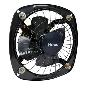 HEWA 6 inch (150 mm) High Speed 2600 RPM Rust Proof Fresh Air Exhaust Fan Metal Ventilation Fan